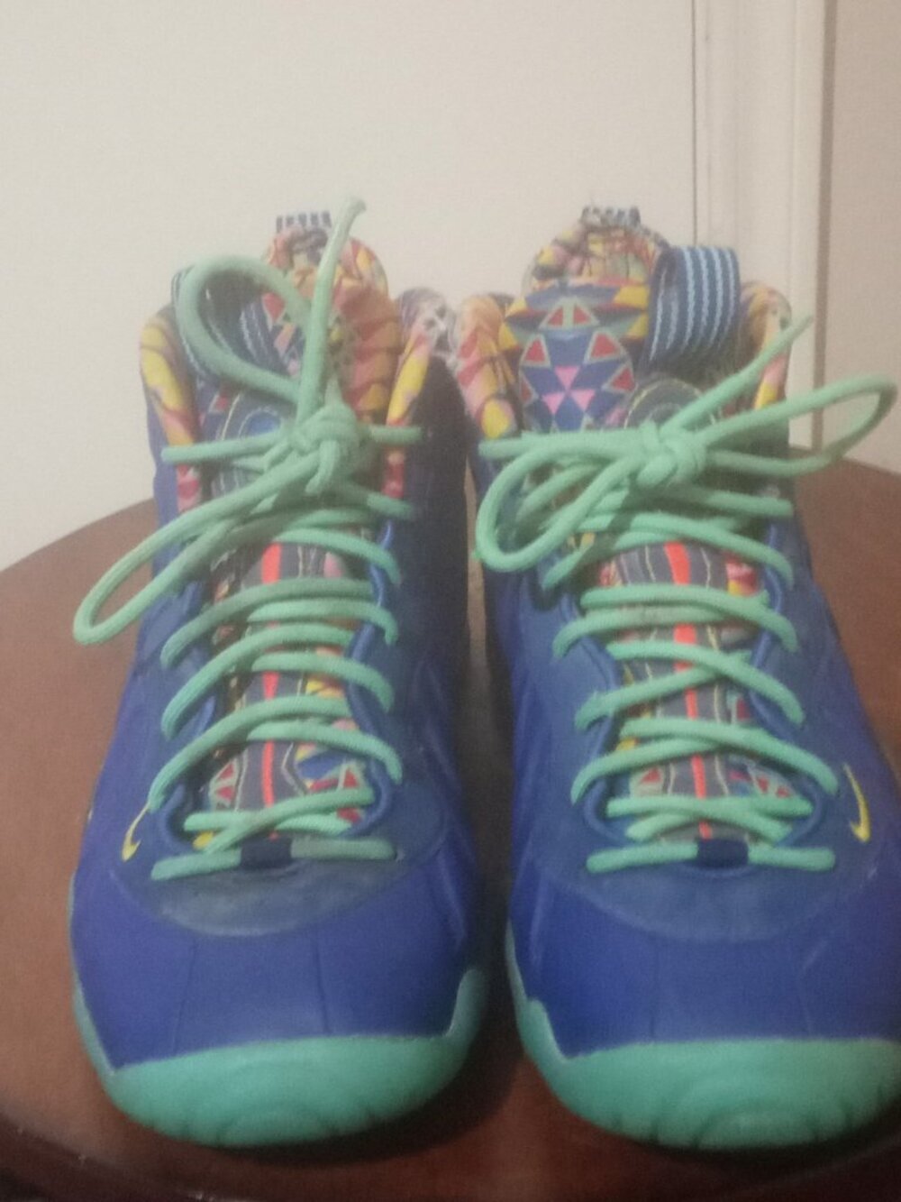 Nike Little Posite One ASW Kaleidoscope DZ5190-400 Kid's Size 4.5Y Sneakers - Picture 5 of 14